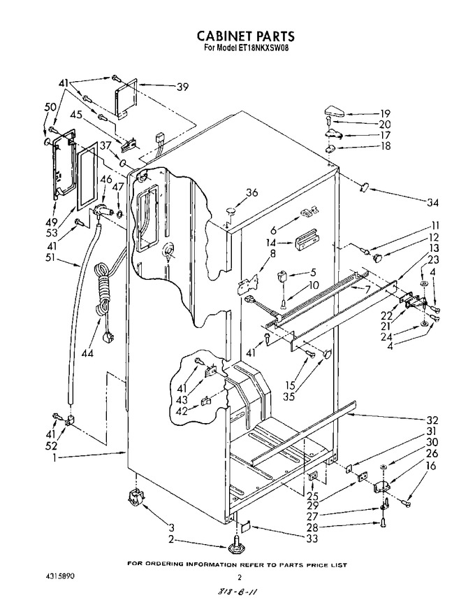 Diagram for ET18NKXSW08