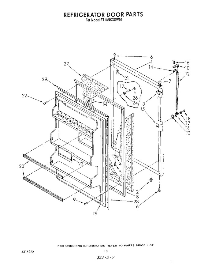 Diagram for ET18NKXSW09