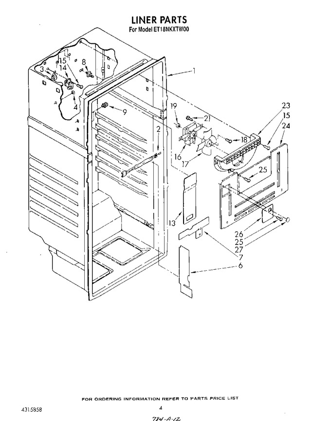 Diagram for ET18NKXTW00