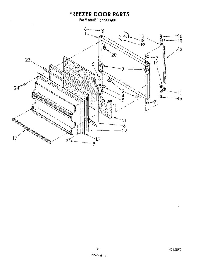 Diagram for ET18NKXTW00