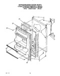 Diagram for 08 - Refrigerator Door, Lit/optional
