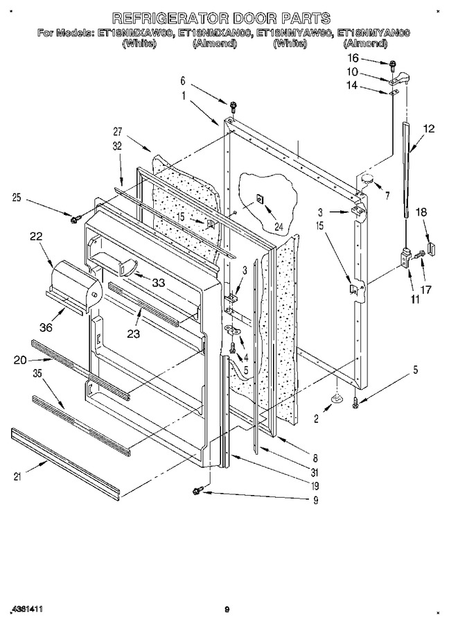 Diagram for ET18NMXAW00
