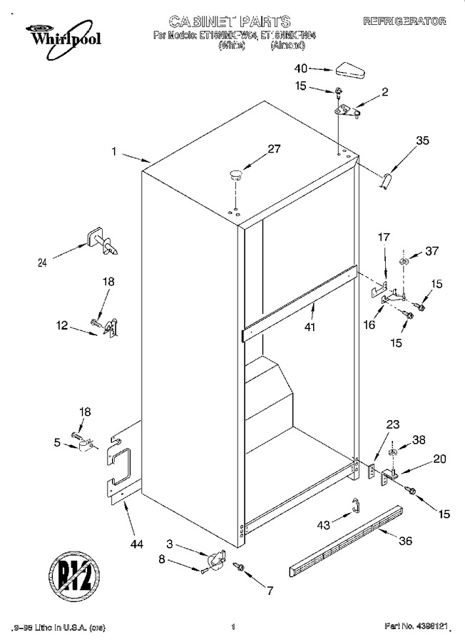 Diagram for ET18NMXFW04