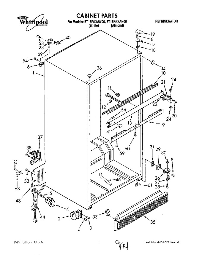 Diagram for ET18PKXAN00