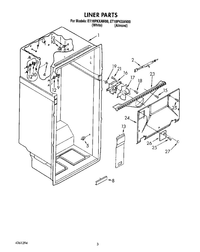 Diagram for ET18PKXAN00