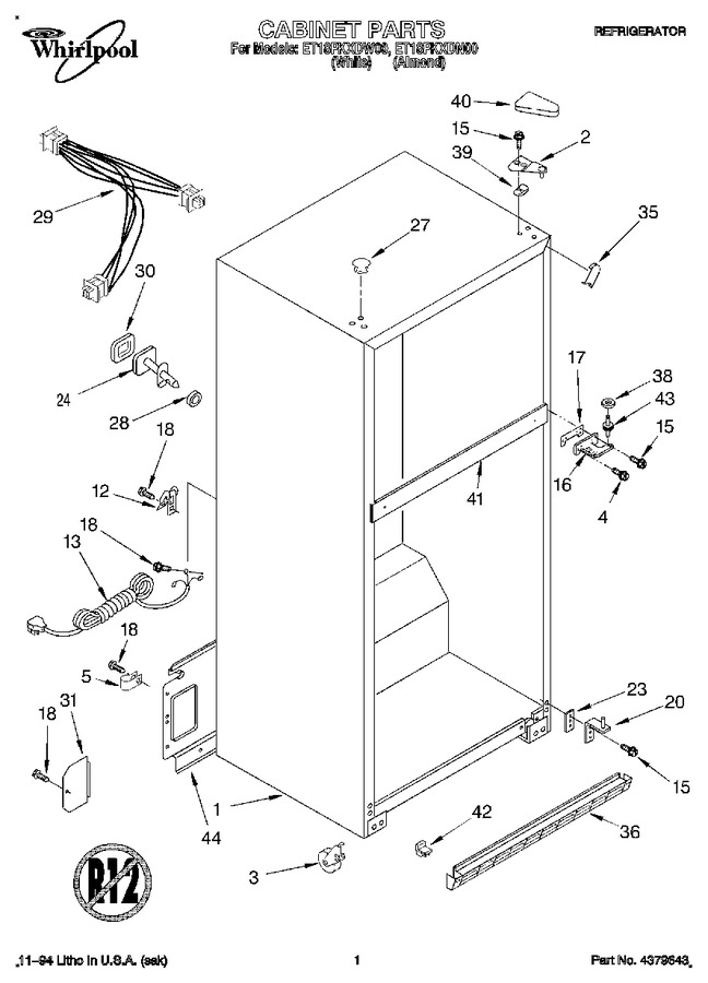 Diagram for ET18PKXDW00