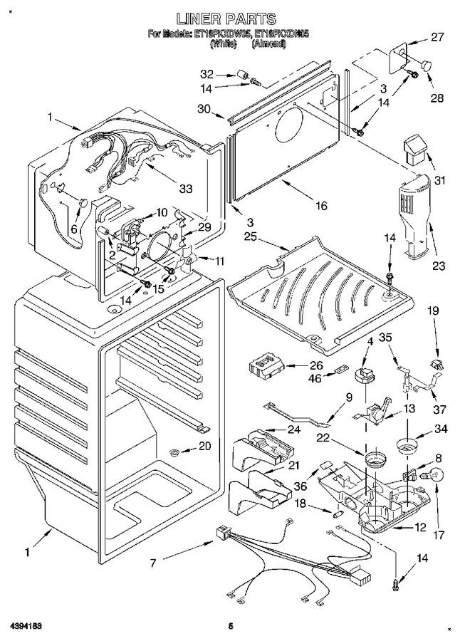 Diagram for ET18PKXDN05