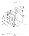 Diagram for 08 - Refrigerator Door , Lit/optional