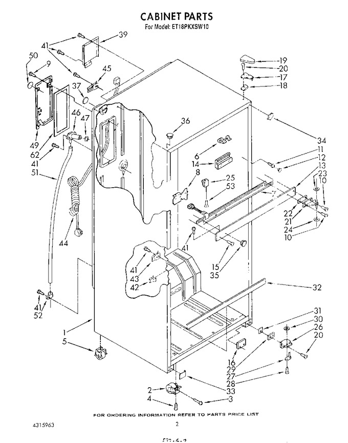Diagram for ET18PKXSW10