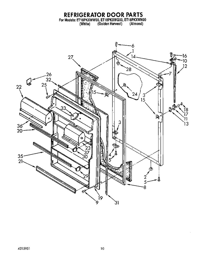 Diagram for ET18PKXWN00