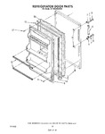 Diagram for 08 - Refrigerator Door , Lit/optional