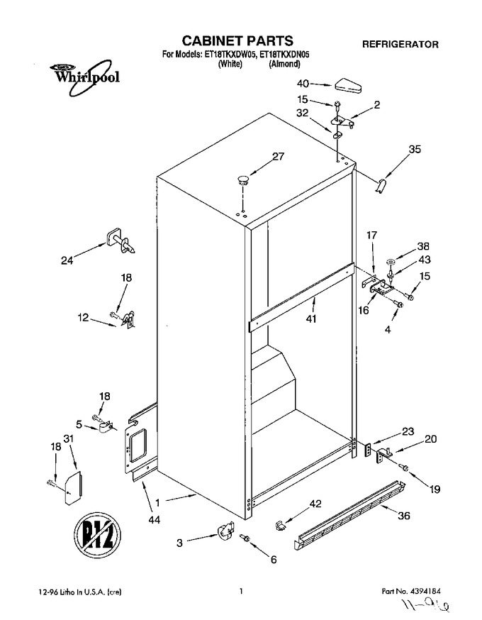 Diagram for ET18TKXDN05