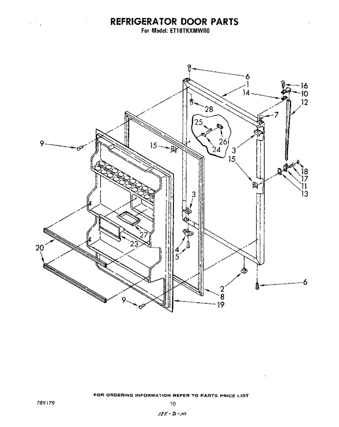 Diagram for ET18TKXMWR0