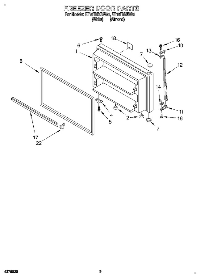 Diagram for ET18TMXDW01
