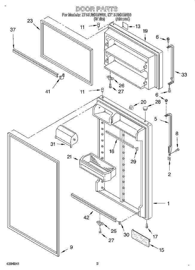 Diagram for ET18UMXGW00