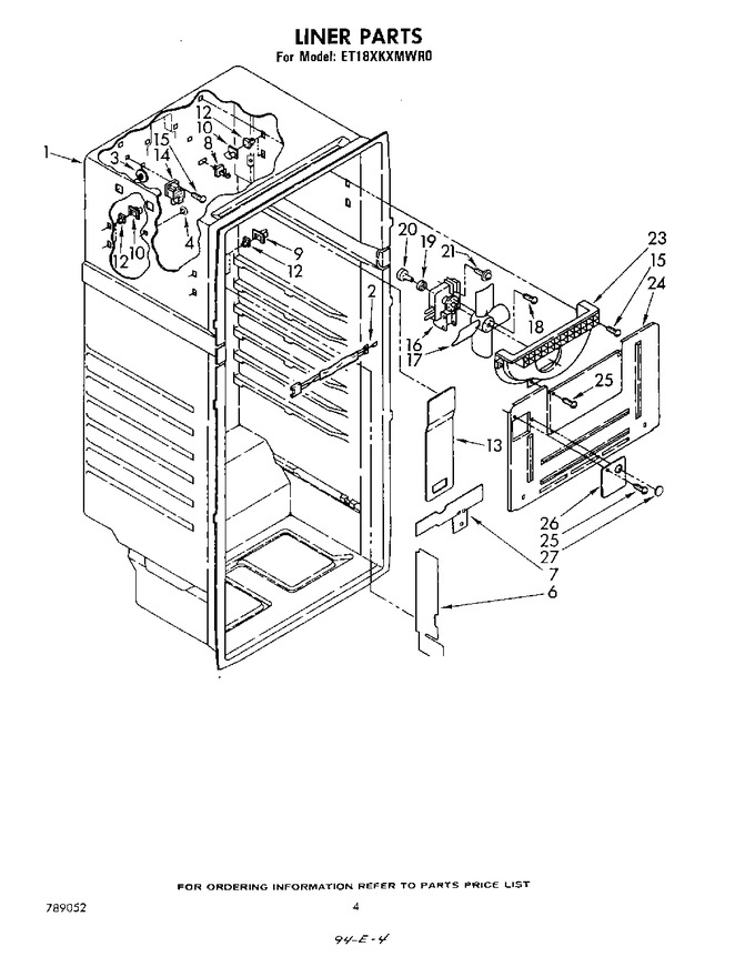 Diagram for ET18XKMWR0