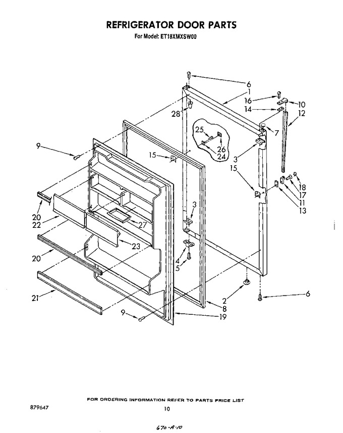 Diagram for ET18XMXSW00