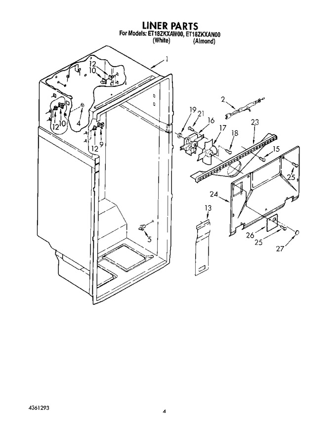 Diagram for ET18ZKXAW00