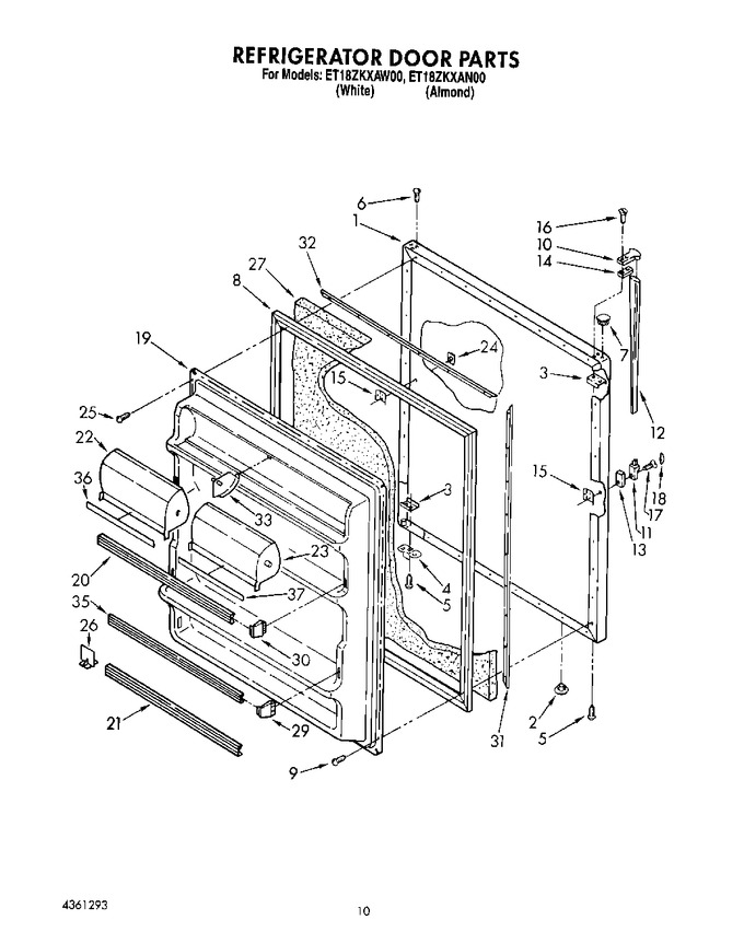 Diagram for ET18ZKXAW00