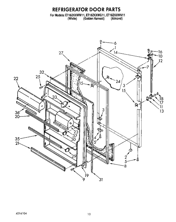 Diagram for ET18ZKXWN11