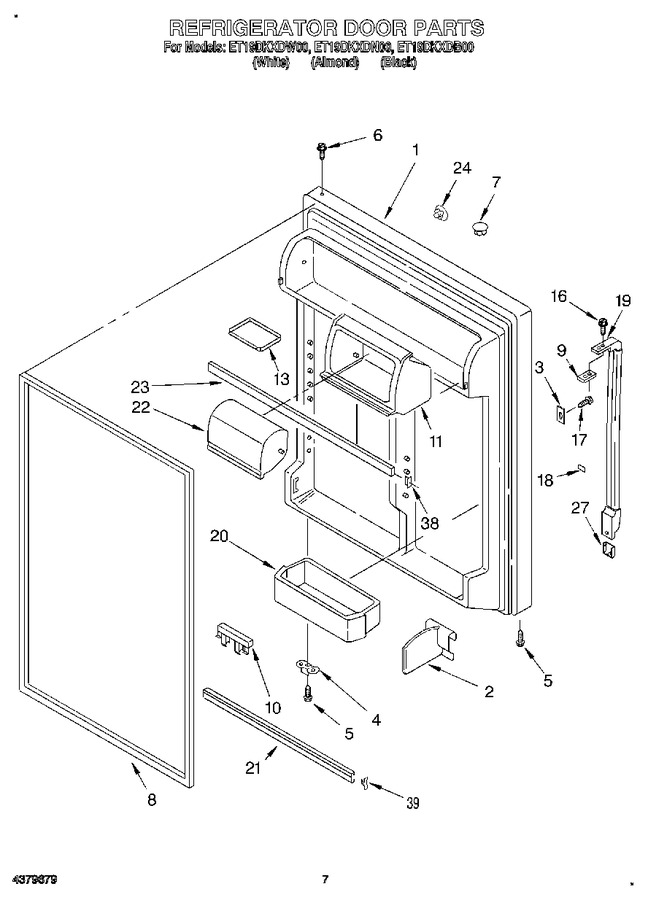 Diagram for ET19DKXDB00