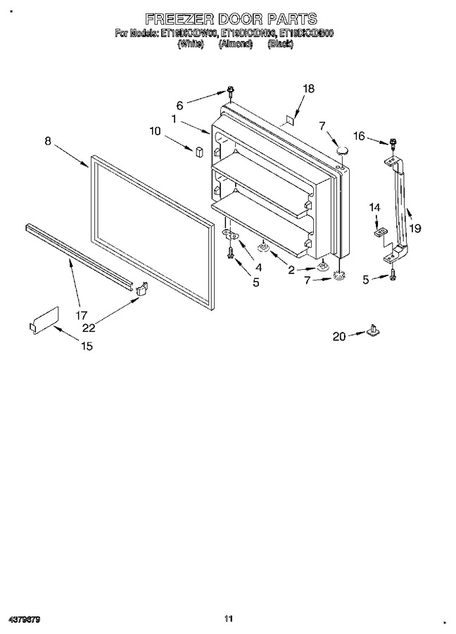 Diagram for ET19DKXDB00
