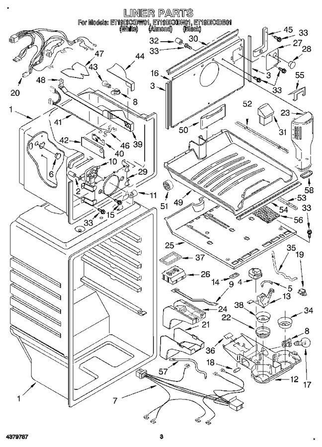 Diagram for ET19DKXDW01
