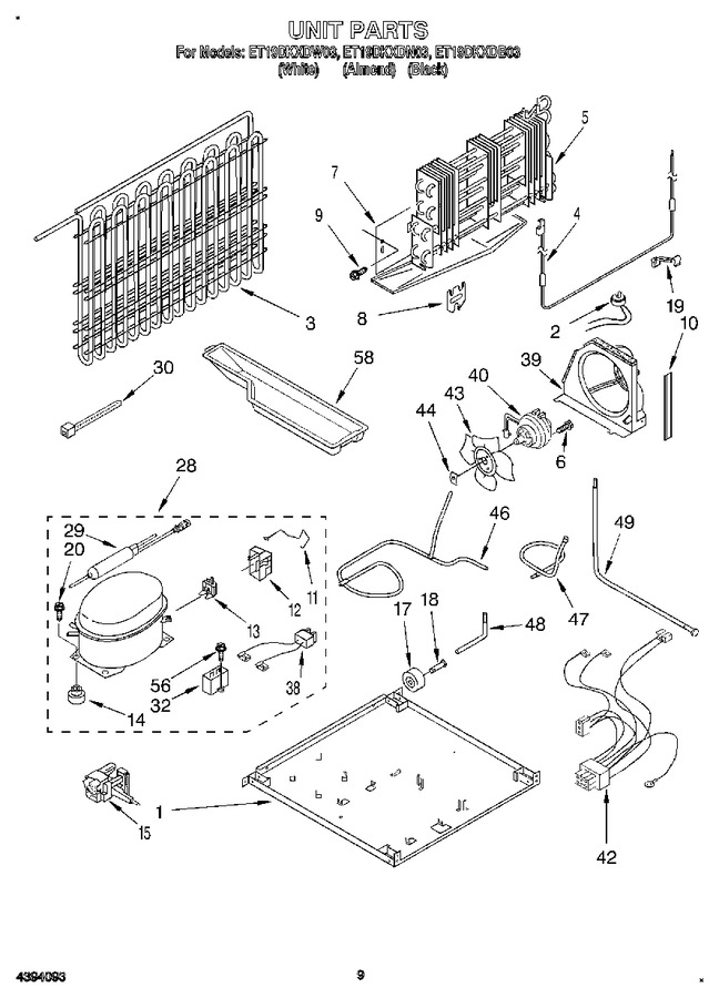 Diagram for ET19DKXDW03