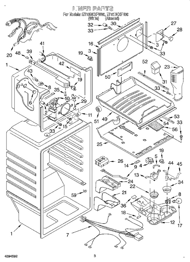 Diagram for ET19DKXFW00