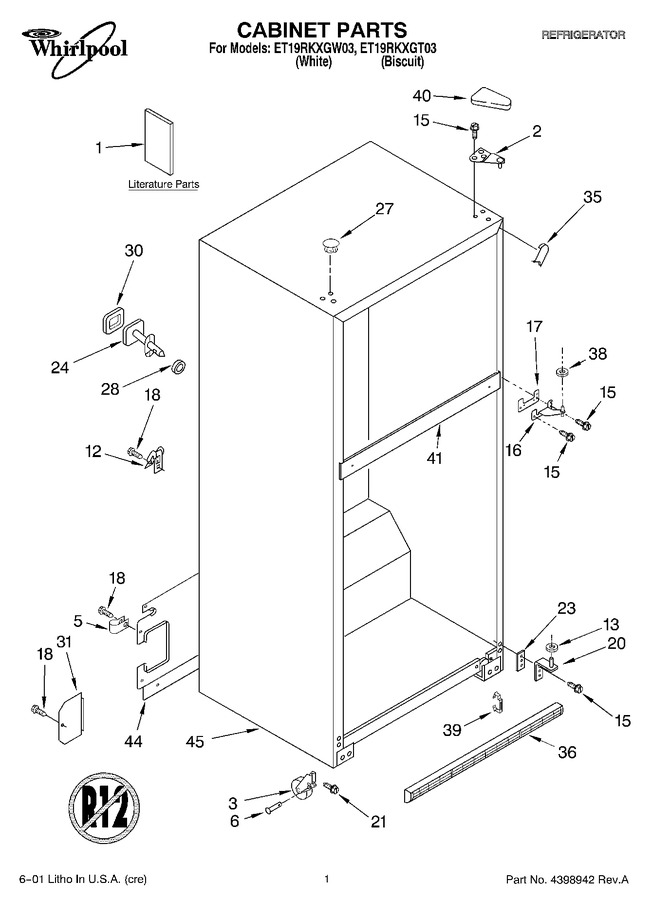 Diagram for ET19RKXGW03