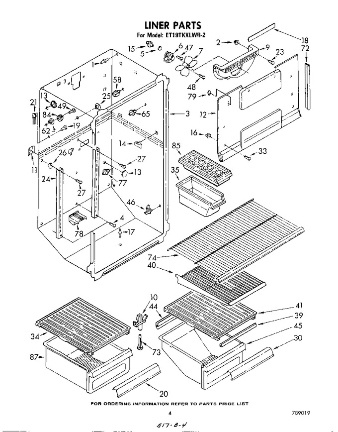 Diagram for ET19TKXLWR2