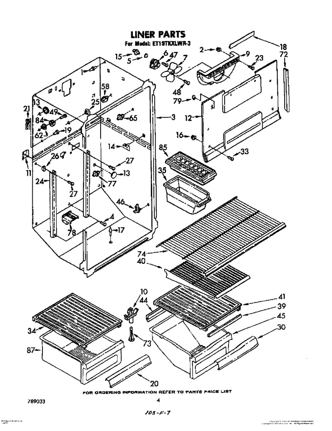 Diagram for ET19TKXLWR3