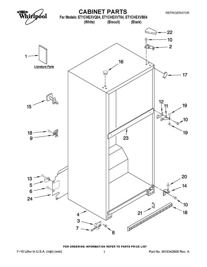 Diagram for ET1CHEXVT04