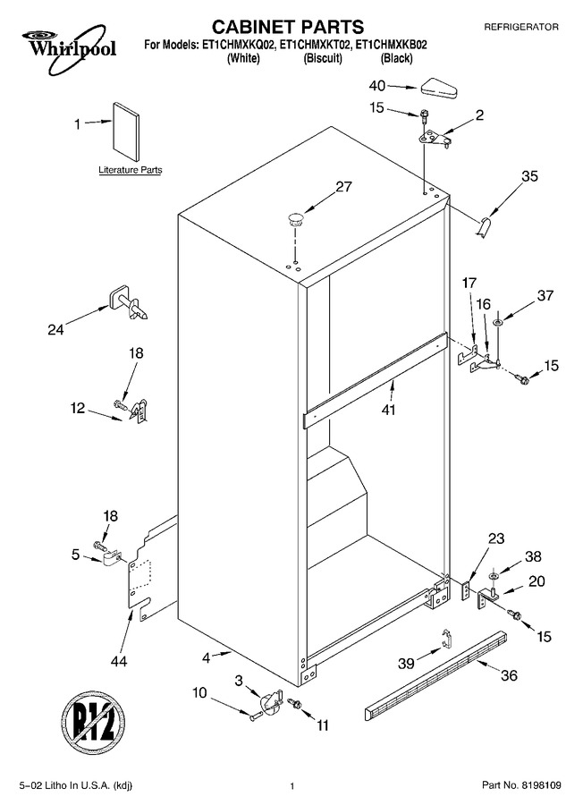Diagram for ET1CHMXKB02