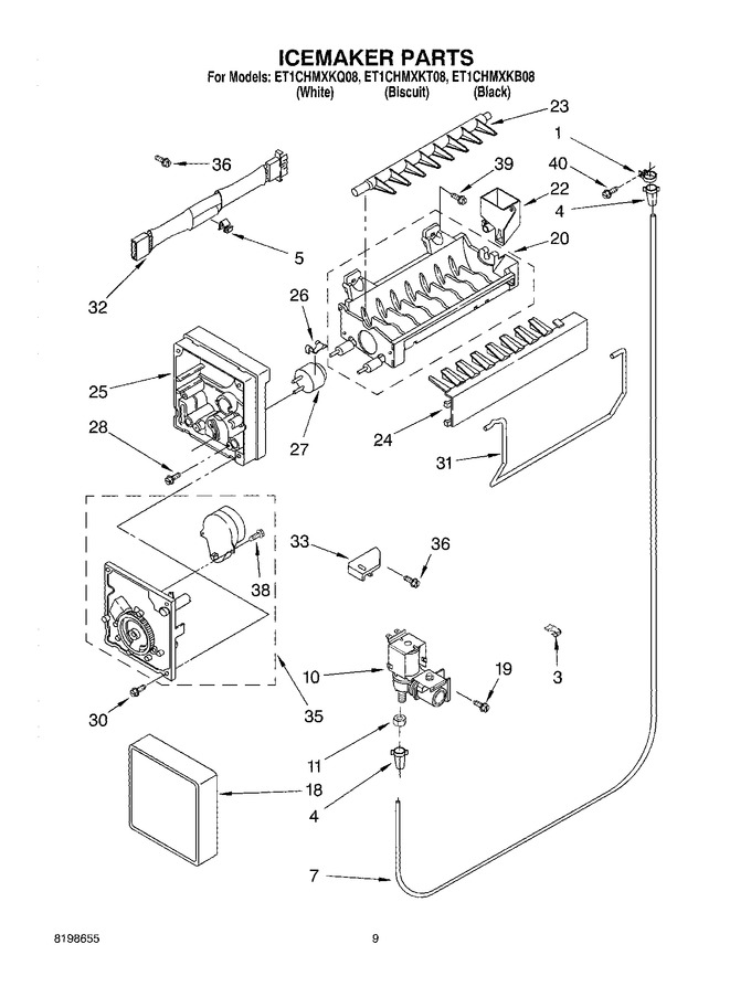 Diagram for ET1CHMXKB08