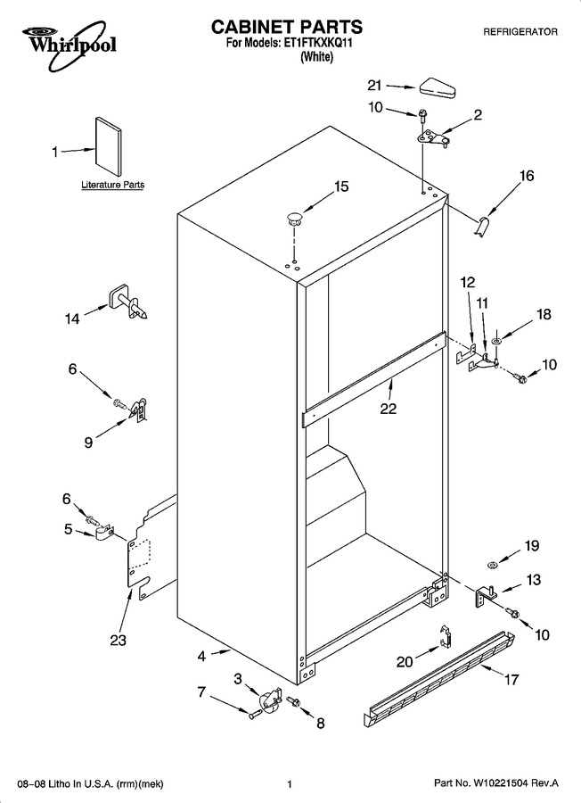 Diagram for ET1FTKXKQ11