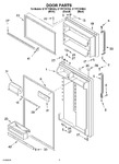 Diagram for 02 - Door Parts