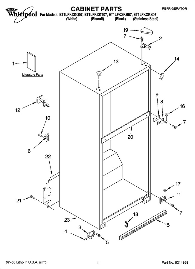 Diagram for ET1LFKXKB07