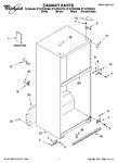 Diagram for 01 - Cabinet Parts
