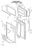 Diagram for 02 - Door Parts