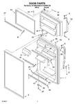 Diagram for 02 - Door Parts