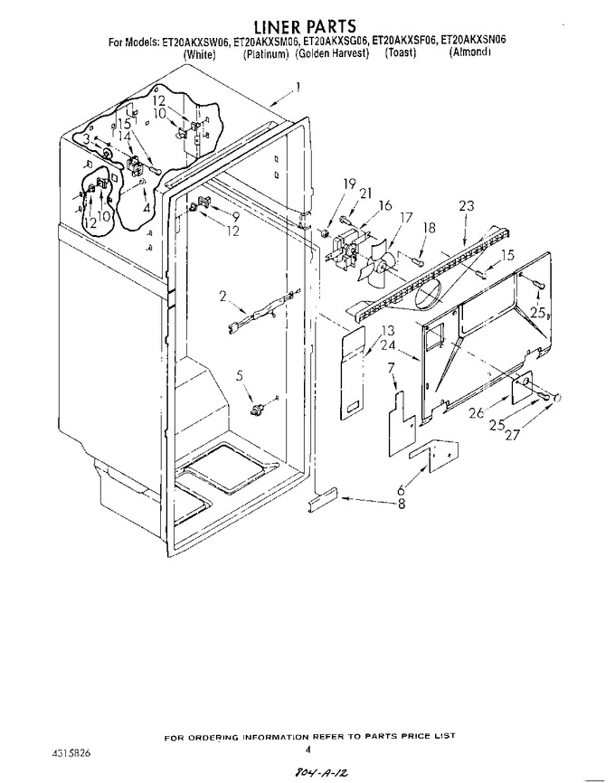 Diagram for ET20AKXSW06