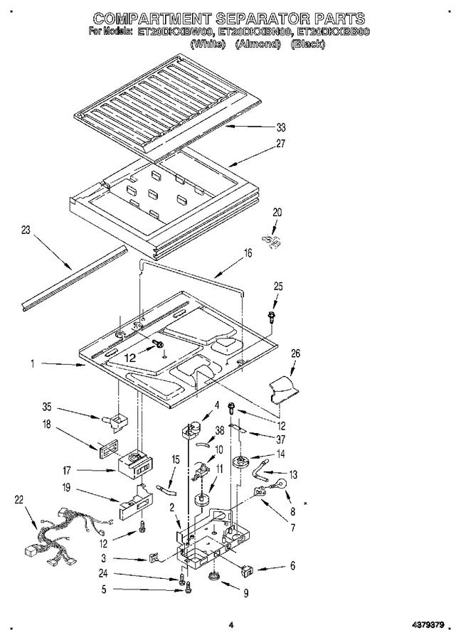 Diagram for ET20DKXBW00