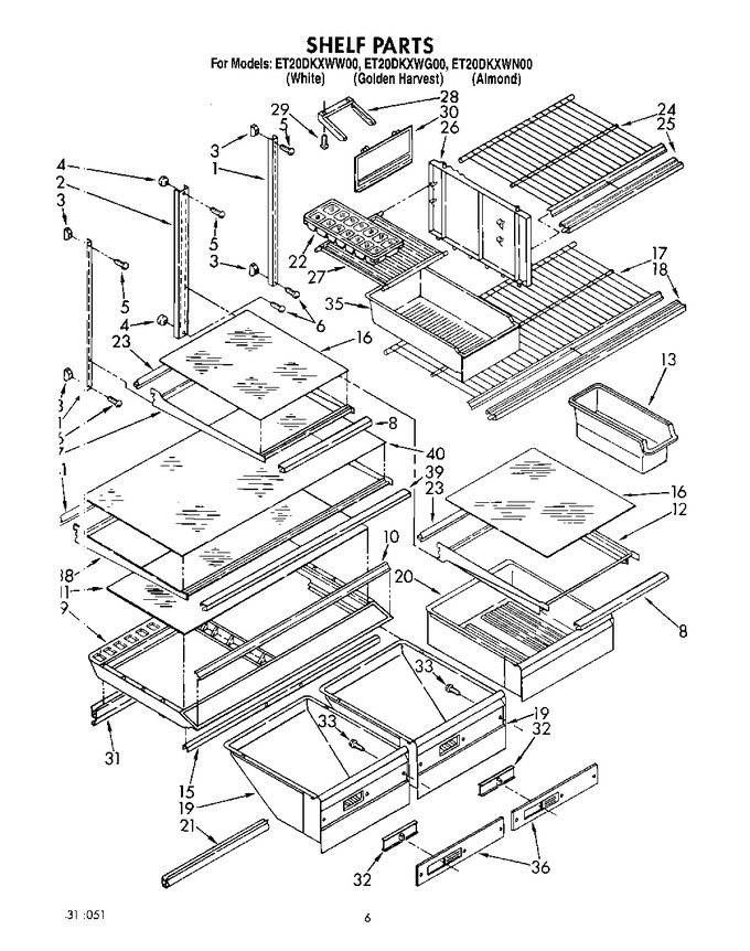 Diagram for ET20DKXWW00