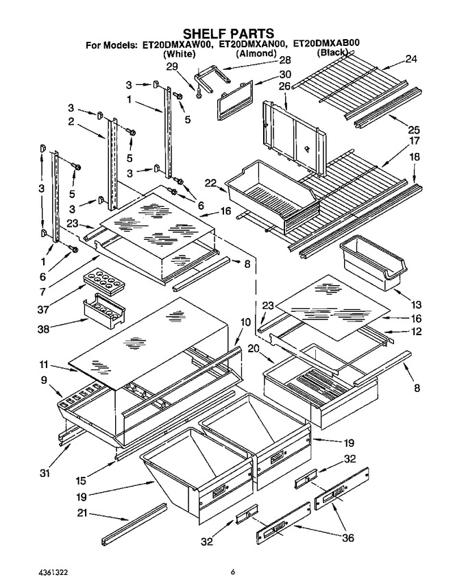 Diagram for ET20DMXAW00
