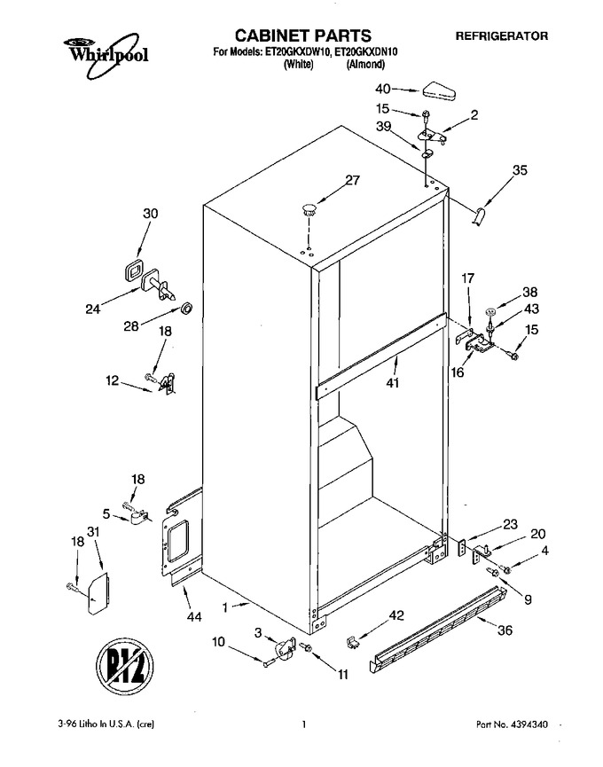 Diagram for ET20GKXDN10