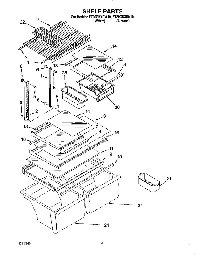 Diagram for ET20GKXDN10