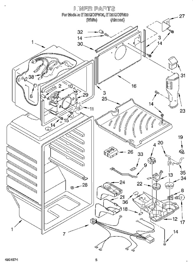 Diagram for ET20GKXFW00