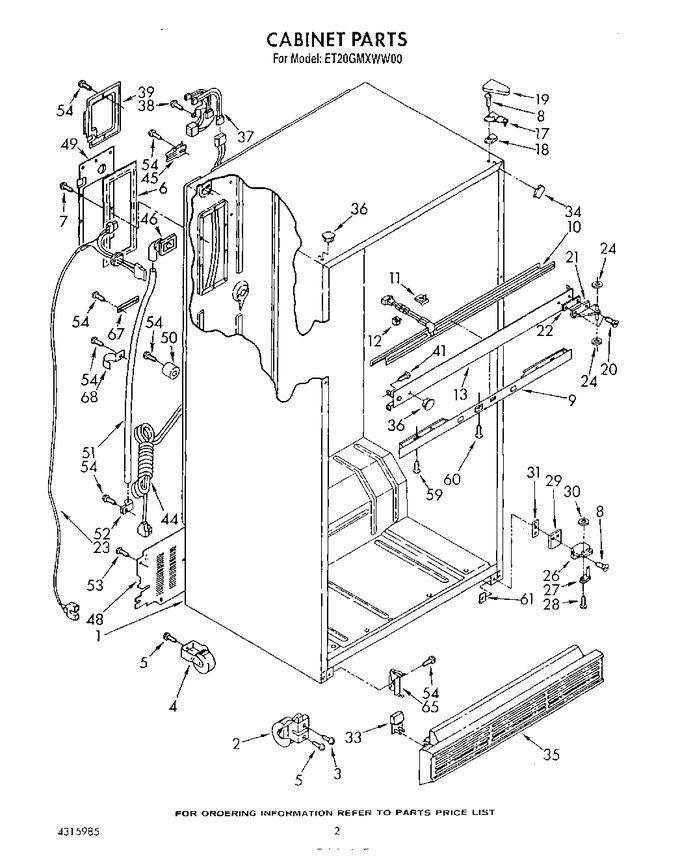 Diagram for ET20GMXWW00