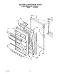 Diagram for 08 - Refrigerator Door, Lit/optional
